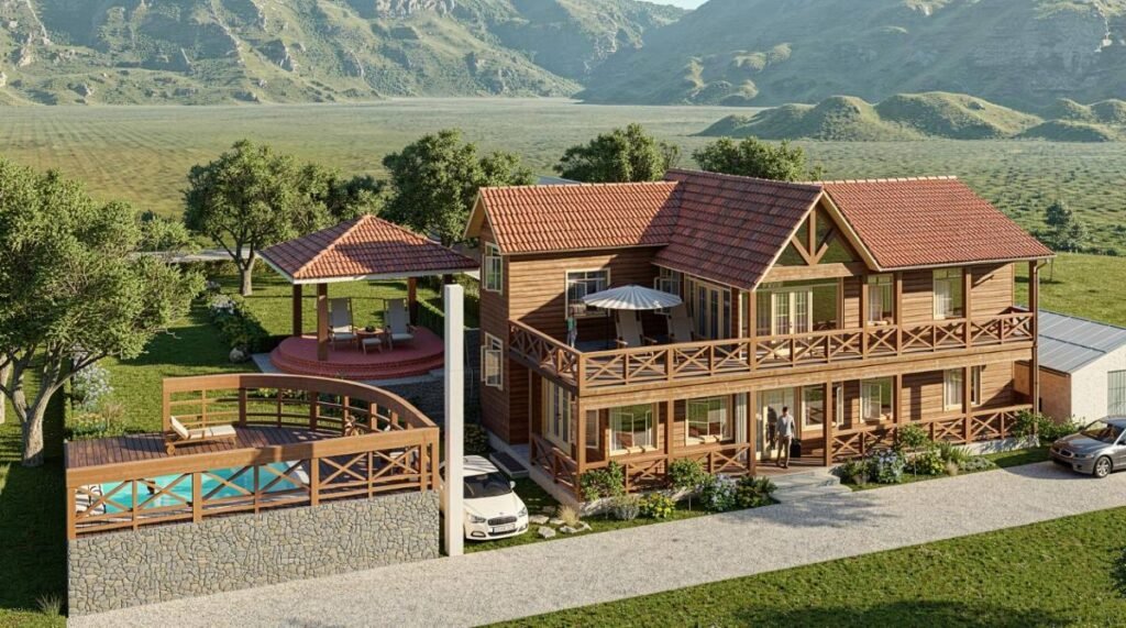 Villa. Modelo Santiago.