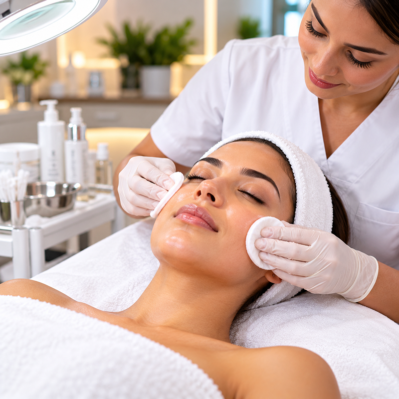 Limpieza facial profunda